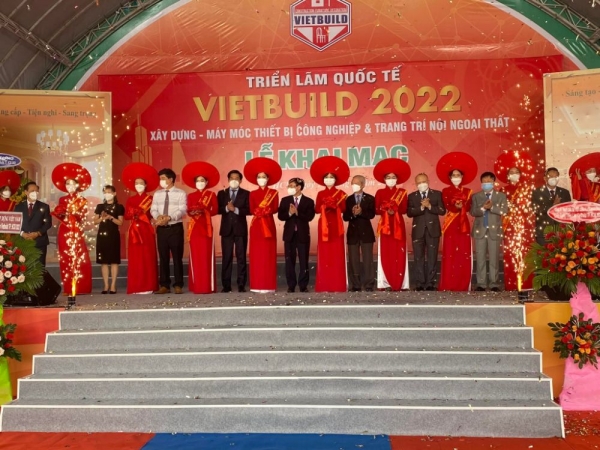 Tấm tường Acotec-VCN tham gia triển lãm quốc tế Vietbuild 2022