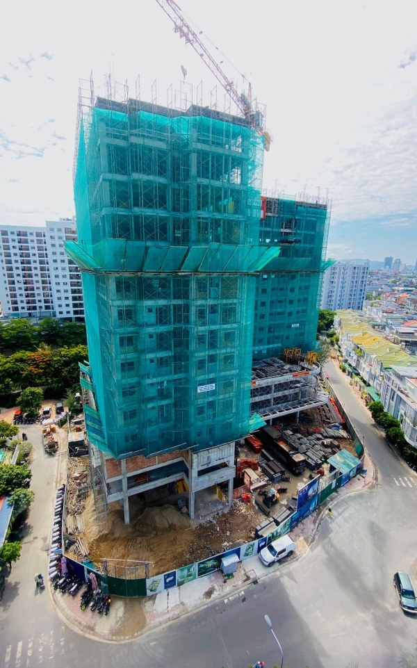 Tiến độ thi công căn hộ CT9 Vĩnh Điềm Trung