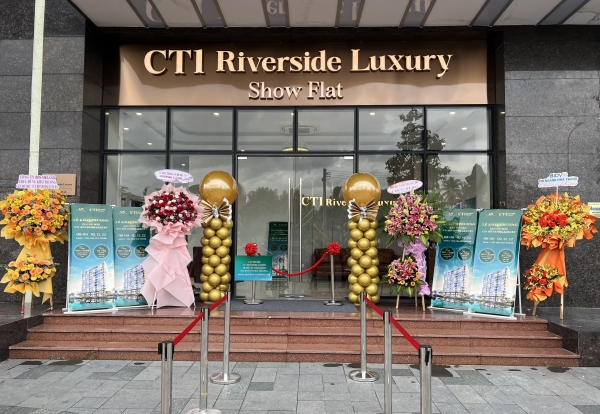 Khai trương căn hộ mẫu Dự án CT1 Riverside Luxury