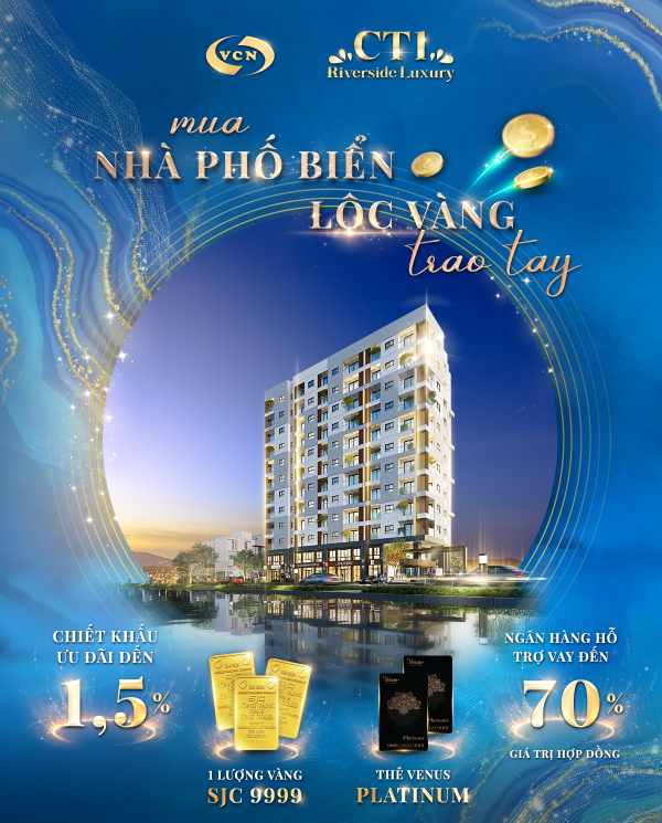 MUA NHÀ PHỐ BIỂN, LỘC VÀNG TRAO TAY