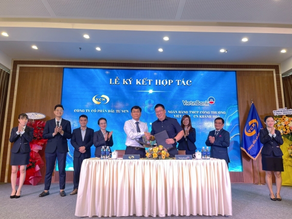 CÔNG TY VCN KÝ KẾT HỢP TÁC VỚI NGÂN HÀNG VIETINBANK KHÁNH HÒA
