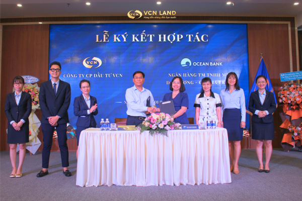 CÔNG TY VCN KÝ KẾT HỢP TÁC VỚI NGÂN HÀNG OCEANBANK NHA TRANG