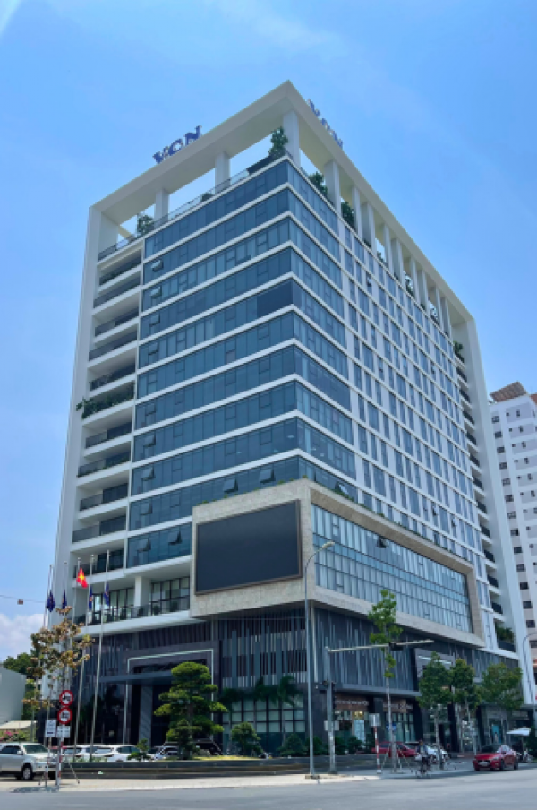 Cho thuê màn hình Led quảng cáo Tòa nhà văn phòng VCN Tower - Nha Trang