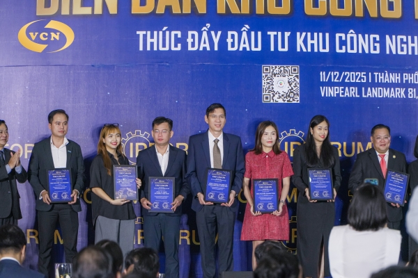 VCN THAM DỰ DIỄN ĐÀN KHU CÔNG NGHIỆP 2025 – GIỚI THIỆU NHỮNG CƠ HỘI ĐẦU TƯ TỪ CỤM CÔNG NGHIỆP DIÊN THỌ VCN