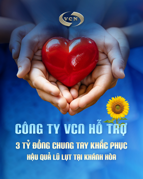 VCN hỗ trợ 3 tỷ đồng khắc phục hậu quả lũ lụt miền Trung, lan tỏa tinh thần tương thân tương ái