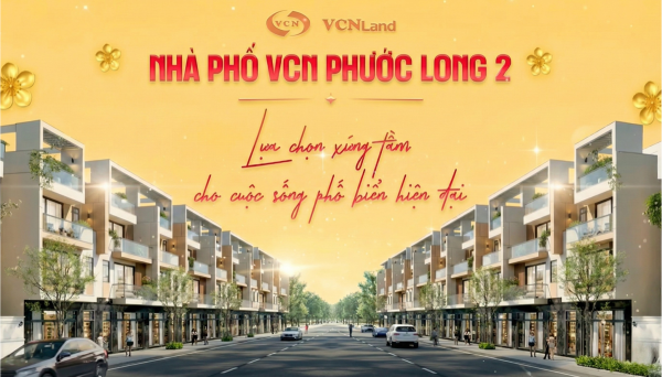 Nhà phố Nha Trang – Lựa chọn an cư và đầu tư bền vững tại VCN Phước Long 2