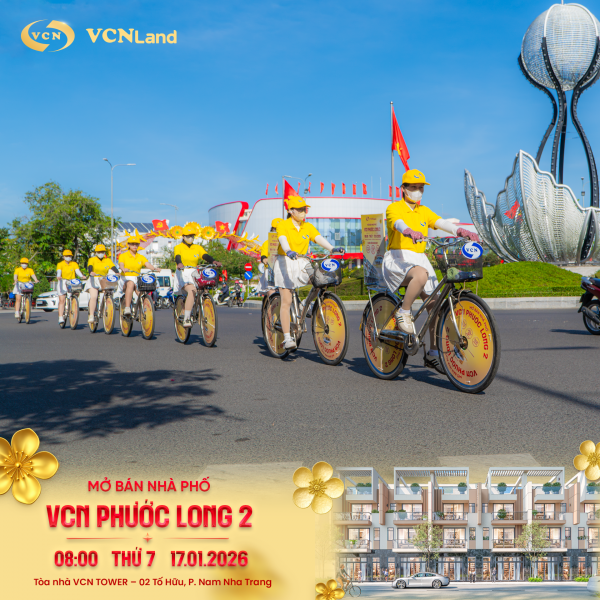 ROADSHOW MỞ BÁN NHÀ PHỐ VCN PHƯỚC LONG 2 – KHUẤY ĐỘNG PHỐ BIỂN NHA TRANG
