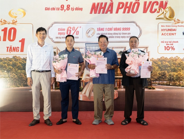 NGÀY HỘI BÁN HÀNG NHÀ PHỐ VCN – BÙNG NỔ SỨC HÚT, LAN TỎA NIỀM TIN