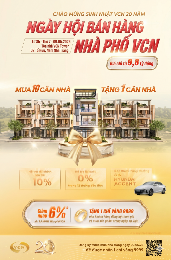 CHÚC MỪNG 20 NĂM THÀNH LẬP CÔNG TY CỔ PHẦN ĐẦU TƯ VCN