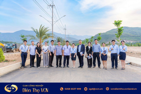 VCN TIẾP ĐÓN ĐOÀN XÚC TIẾN THƯƠNG MẠI VÀ ĐẦU TƯ KHẢO SÁT CCN DIÊN THỌ VCN – MỞ RỘNG CƠ HỘI HỢP TÁC CÔNG NGHIỆP QUỐC TẾ TẠI KHÁNH HÒA