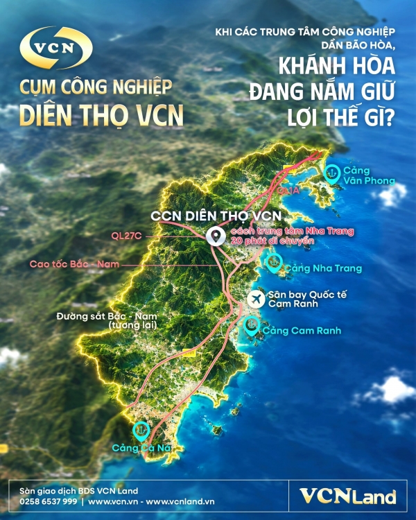 KHI CÁC TRUNG TÂM CÔNG NGHIỆP DẦN BÃO HÒA, KHÁNH HÒA ĐANG NẮM GIỮ LỢI THẾ GÌ?