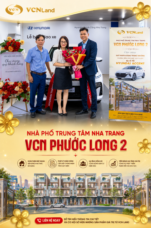 CHÚC MỪNG KHÁCH HÀNG MAY MẮN TRÚNG XE Ô TÔ HYUNDAI ACCENT TỪ CHƯƠNG TRÌNH SINH NHẬT 20 NĂM VCN