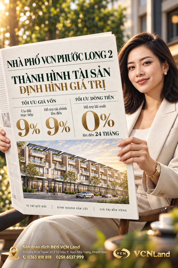 NHÀ PHỐ VCN PHƯỚC LONG 2 - THÀNH HÌNH TÀI SẢN, ĐỊNH HÌNH GIÁ TRỊ
