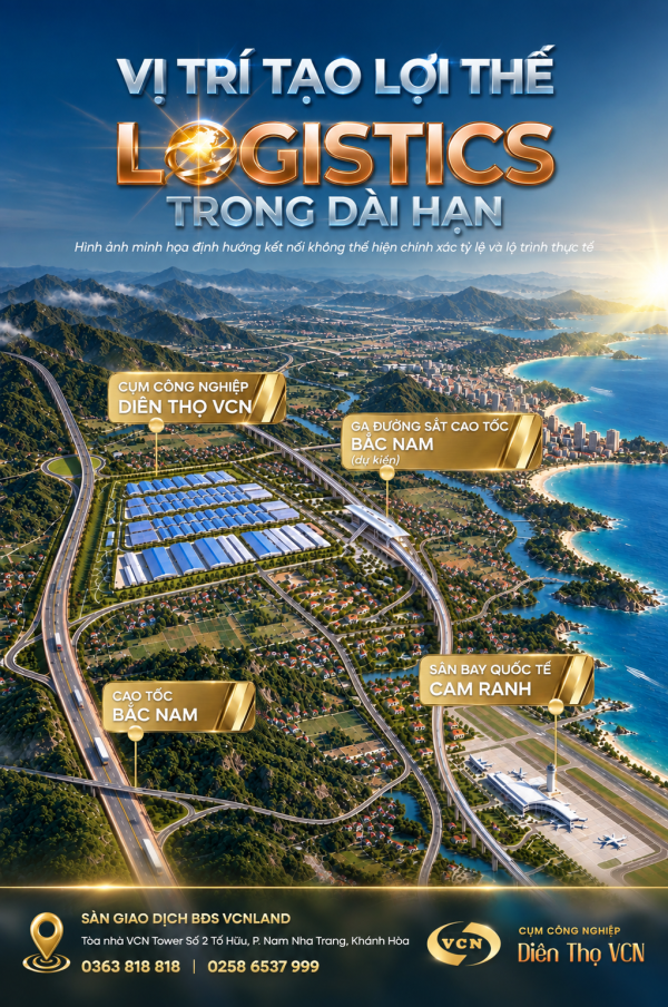 KHANH HOA INDUSTRIAL CLUSTER: LOCATION AND CONNECTIVITY ADVANTAGES OF DIEN THO VCN INDUSTRIAL CLUSTER