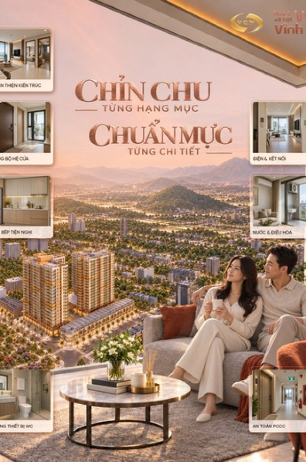 CHỈN CHU TRONG TỪNG CHI TIẾT – CAM KẾT ĐƯỢC THỂ HIỆN TỪ CHẤT LƯỢNG BÀN GIAO