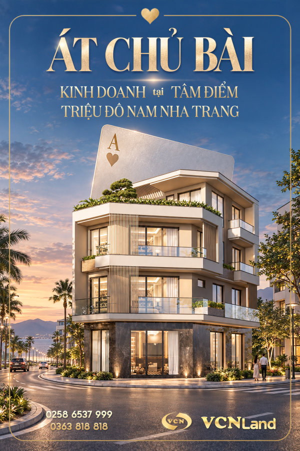 Nhà phố VCN Phước Long 2 – “Át chủ bài” kinh doanh tại tâm điểm Nam Nha Trang